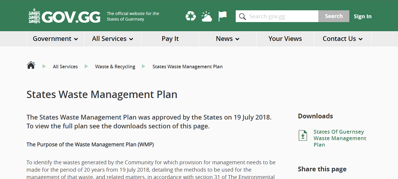 Waste Management Plan
